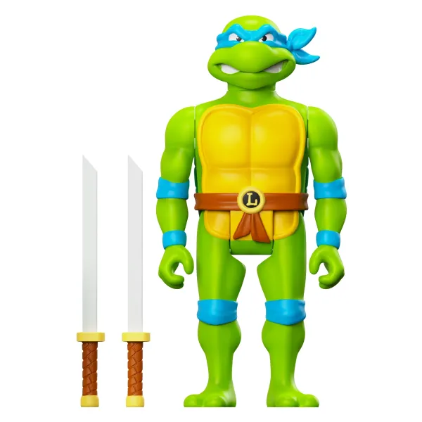 Super7 Teenage Mutant Ninja Turtles^Teenage Mutant Ninja Turtles Reaction Wave 7 - Leonardo Toon