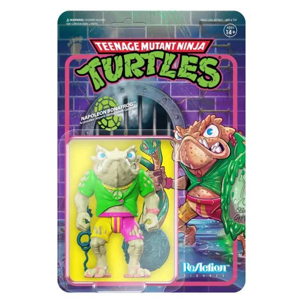 Super7 Teenage Mutant Ninja Turtles^Teenage Mutant Ninja Turtles Reaction Set - Wave 6 (Set Of 4)