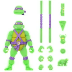 Super7 Teenage Mutant Ninja Turtles^Teenage Mutant Ninja Turtles Ultimates! - Donatello [Mutagen Ooze Glow] (Pre-Order Exclusive)