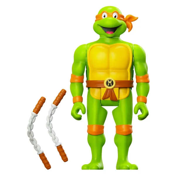 Super7 Teenage Mutant Ninja Turtles^Teenage Mutant Ninja Turtles Reaction Wave 7 - Donatello, Leonardo, Michelangelo & Raphael (Toon)