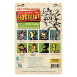 Super7 The Simpsons^The Simpsons Reaction Figures Wave 04 (Tree House Of Horror V2) - Hell Toupee Homer