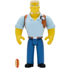 Super7 The Simpsons^The Simpsons Reaction Wave 1 Mcbain - Mcbain