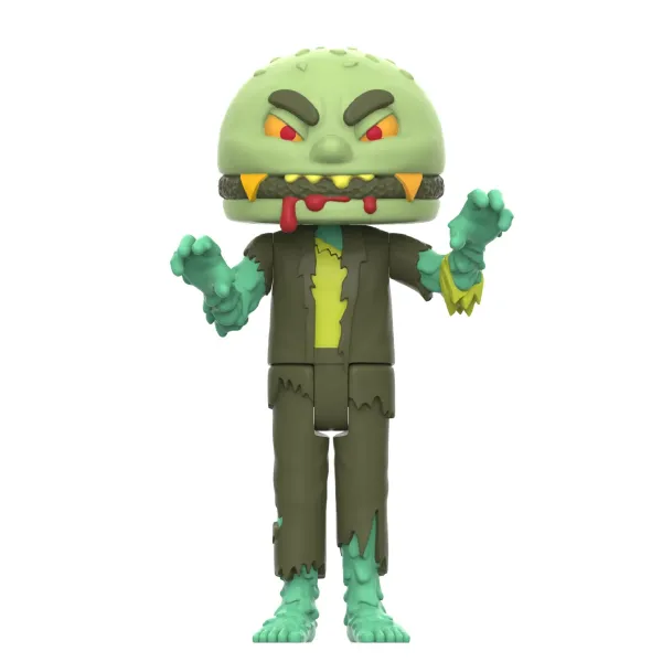Super7 The Weirdest^The Weirdest Reaction Figures Wave 4 - Mummy'S Hand, Trauma Bomb & Zombeef (Putrid Pals)