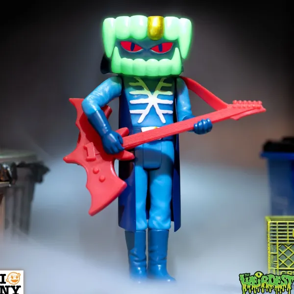 Super7 The Weirdest^The Weirdest Reaction Wave 3 - Bl D , Gor-Ior & Trashquatch (Indigo To Hell)