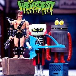 Super7 The Worst^The Weirdest Wave 1 Figures - Bl D, Trashquatch & Gor-Ior