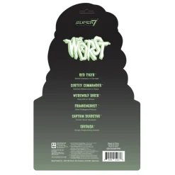 Super7 The Worst^The Worst Reaction Figure - Shedusa (Monster Glow)