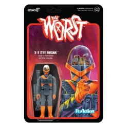 Super7 The Worst^The Worst Reaction Figures Wave 3 - X-Series (Full Set)