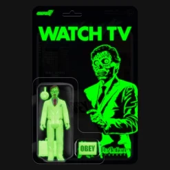 Super7 They Live^They Live Reaction Wave 2 - Male Ghoul (Glow)
