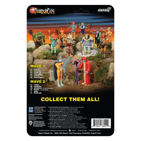 Super7 Thundercats^Thundercats Reaction Wave 5 - Ghost Jaga