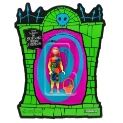 Super7 Disney^Tim Burton'S Nightmare Before Christmas Reaction Figure - Sally Neon And Glow-In-The-Dark (Sdcc 2020)