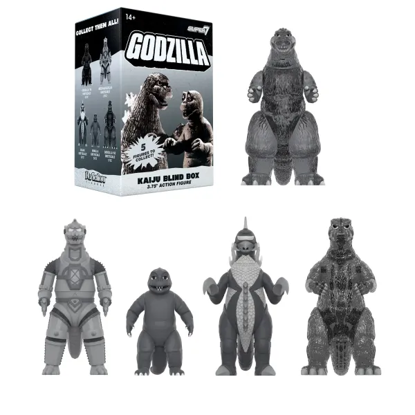 Super7 Godzilla^Toho Blind Box Wave 03 (Silver Screen) - Individual Blind Box