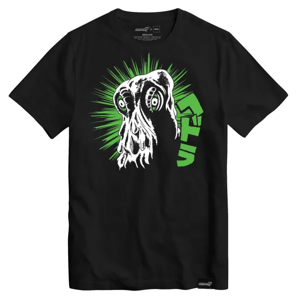 Super7 Godzilla^Toho Hedorah Glow Cardback Art T-Shirt