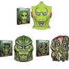 Super7 Godzilla^Toho Masks Set Of 3 - Mechagodzilla, Hedorah & Godzilla Glow
