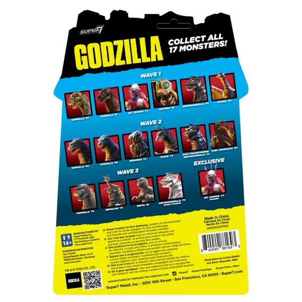 Super7 Godzilla^Toho Reaction - Jet Jaguar '73 Soaring