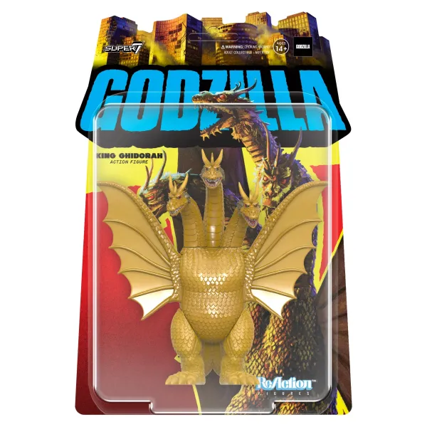Super7 Godzilla^Toho Reaction Figure Wave 2 - King Ghidorah