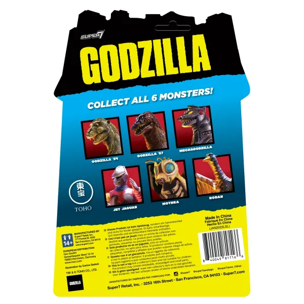 Super7 Godzilla^Toho Reaction Figure Wave 1 - Godzilla '57