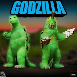 Super7 Godzilla^Toho Reaction Figures Wave 05 (Godzilla Day) - Godzilla '74 (Glow)