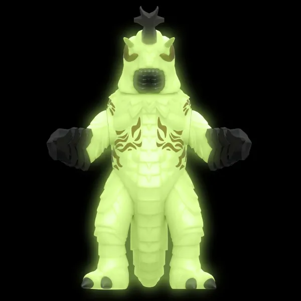 Super7 Godzilla^Toho Reaction Figures Wave 05 (Godzilla Day) - Megalon (Glow)