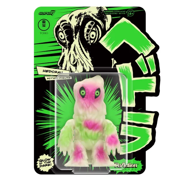 Super7 Godzilla^Toho Reaction Figures Wave 4 - Hedorah (Glow)