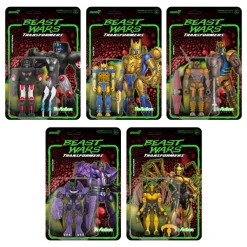 Super7 Transformers^Transformers Reaction Figures Wave 7 Beast Wars - Set Of 5