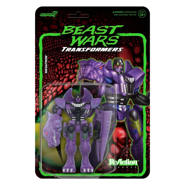 Super7 Transformers^Transformers Reaction Wave 7 Beast Wars - Megatron