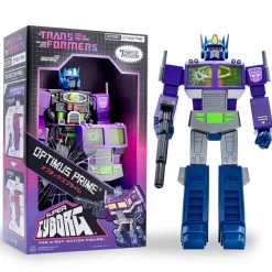 Super7 Transformers^Transformers Super Cyborg - Optimus Prime (Shattered Glass Purple)