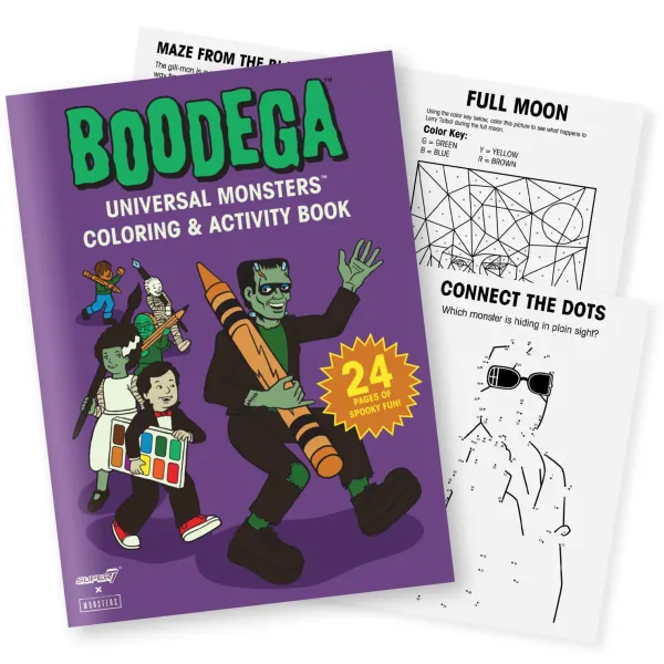 Super7 Universal Monsters^Universal Monsters Coloring Book
