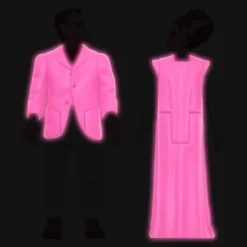 Super7 Universal Monsters^Universal Monsters Reaction Figures - Frankenstein And Bride Of Frankenstein 2-Pack (Valentine'S Day Heart Box)