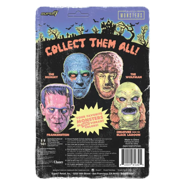 Super7 Universal Monsters^Universal Monsters Reaction Figure - Creature From The Black Lagoon (Costume Colors)