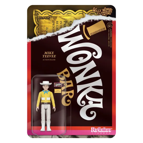 Super7 Willy Wonka & The Chocolate Factory^Willy Wonka & The Chocolate Factory Reaction Figures Wave 01 - Mike Teevee